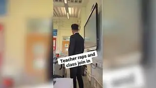 Teacher finds an unusual way to get pupils to remember his science lessons... by rapping them