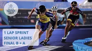1 LAP Sprint Senior Ladies   Final B + A | WSG2024 - Italy