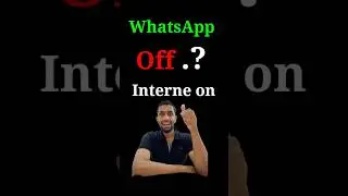 How to turn off whatsApp only but internet on 