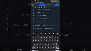 Python program to find the sum of tuple elements