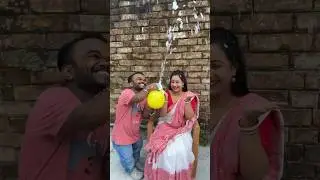 Baris ban jana Water 🚿 Balloon 🎈 prank 