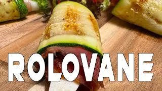 Rolovane TIKVICE sa pršutom i sirom - Jednostavan recept