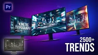 Adobe premiere Pro montage elements effect 2023 Trends