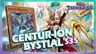 CENTUR-ION BYSTIAL SEASON 35 RANKED GAMEPLAY IN YUGIOH MASTER DUEL