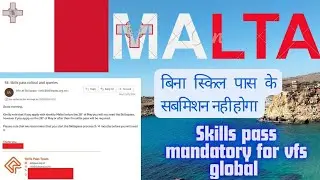 skillspass Malta , work permit update malta vijay Malta 🇲🇹