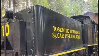 Vintage train ready to roll once again at Yosemite Mountain Sugar Pine Railroad