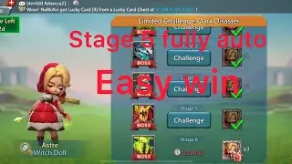 Lords mobile witch limited challenge stage 5 fully auto dark disaster