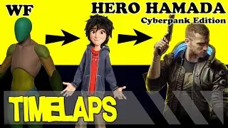 Zbrush - HIRO HAMADA - Cyberpank Edition - Block ( # 1 )