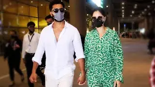 Vicky Kaushal's Romantic Gesture For Katrina Kaif At The Airport