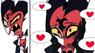 Blitz Crying Lover 🥹🩷 Hazbin Hotel/Helluva Boss • COMIC