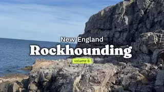 Massachusetts Coastal Rockhounding Adventure: Castle Rock