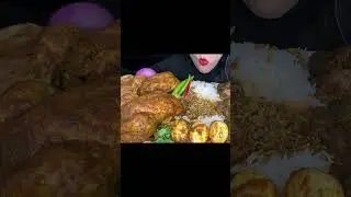 ASMR EATING WHOKE CHICKEN CURRY “FOOD”