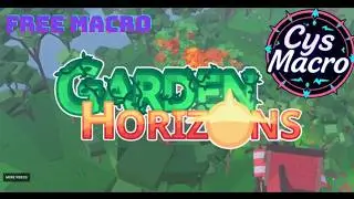 BEST METHOD TO MACRO FARM SEEDS/GEARS in Garden Horizons (Roblox)