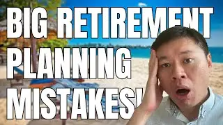 5 BIG RETIREMENT PLANNING MISTAKES | WHY $1,379 PER MONTH IS NOT ENOUGH FOR RETIREMENT!