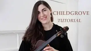 How to play CHILDGROVE ✨ Traditional English Country Dance tune ✨ Fiddle tutorial