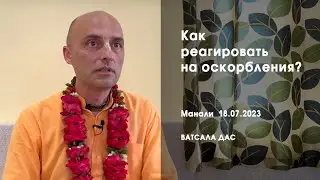 Как реагировать на оскорбления? (Манали, 18.06.2023)
