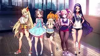 AMV five anime chan dance sweetly to the bass in the car