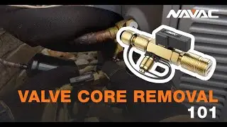 VALVE CORE REMOVAL 101 with NAVAC NVR1