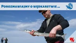 Beloniada dla każdego. Surfcasting. Kadrowicze prezentują zestawy do łowienia z plaży.