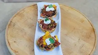This cupcake is bananas! The Crunchy Taco Cupcakes