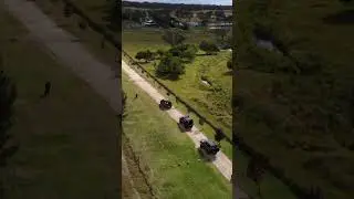 When the lads roll into town!