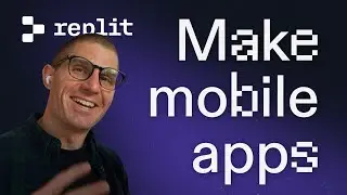 Create a MOBILE app in 5 minutes with Replit and Expo - iOS / Android Supported