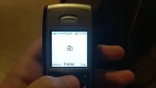 FamiCommodore played on a real Nokia 6230