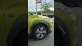 Hyundai Kona 100% Electric car 2019 150 KW 204 HP #shorts