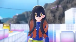 This will happen when you bring out Ogerpon in Carmine’s battle…