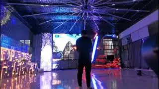 4x11M LED Pixel Dot Grid/Mesh Screen ,The biggest Gaming Monitor for Xbox in 2022