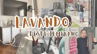 LAVANDO solo con dos BOTES de AGUA - todavía NO HAY AGUA