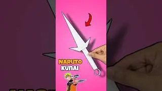 How to Make Minato Kunai with Paper 🤩