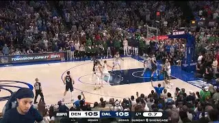 FlightReacts To NUGGETS vs MAVS Full Game Highlights | March 17, 2024!