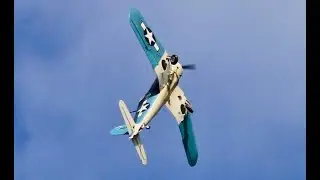 1/5 SCALE ZIROLI CORSAIR - GP 76cc FLAT TWIN PETROL - DEANO AT NLMFC SCALE DAY  - 2023,