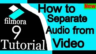 How to easily separate audio from video QUICK START Video Editing Tutorial!