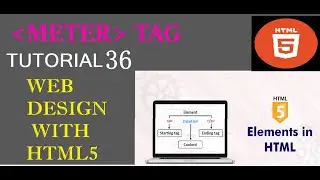 Meter Tag| WEB DESIGN WITH HTML|HTML Crash Course For Absolute Beginners | how to use tags