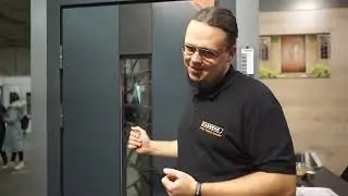 Огляд вхідних вуличних дверей Bionica з технологією Лампре від компанії ABWEHR STEEL DOORS EXPERT