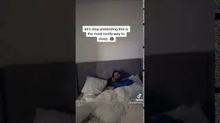 The Most Comfortable Way to Sleep | Viral TikTok | 3.8M VIEWS! | 