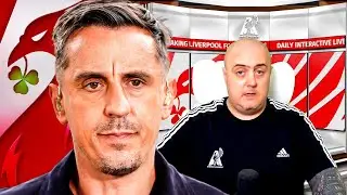 REACTING TO GARY NEVILLE'S RIDICULOUS LIVERPOOL PREDICTION