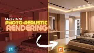 Interior Rendering Workshop 3Ds Max + Corona (Materials)