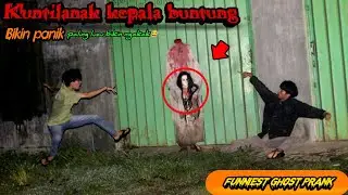 Prank Kuntilanak Kepala Buntung Bikin Panik || Paling Lucu Bikin Ngakak🤣🤣