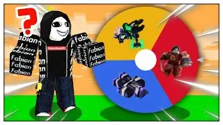 This wheel chooses my kit in Roblox Bedwars
