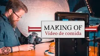 Making of vídeo de comida - Bastidores - Facundo Fotografia