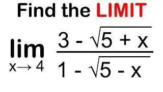 You Should Learn This Trick with a Limit | Evaluating Limits Using Conjugate 