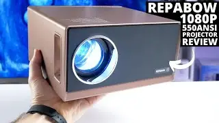 REPABOW Projector REVIEW: Finally a Budget Projector with Good Sound!
