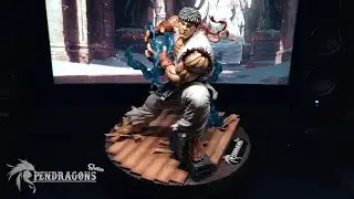 Ryu Street Fighter / 3D Print & Paint / Anycubic Photon Mono X 6K