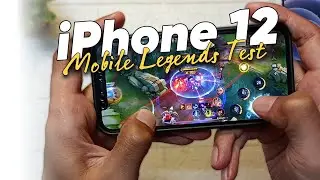 iPhone 12 Apple A14 Bionic Mobile Legends Gaming Test 2024