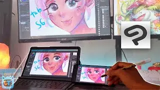 ✏️Clip Studio on Android !?!? Turn your Device into a Drawing Tablet!🥕