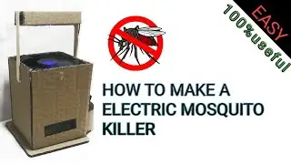 How to make a electric mosquito killer || 100% useful | easy || EASYMAKES |💯💯