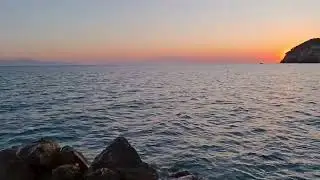 Егейське море, Халкідіки, закат